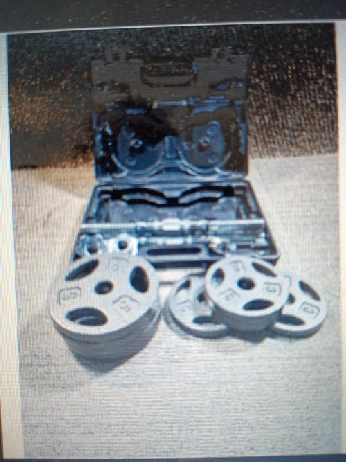 Fitness Gear 40lb adjustable Dumbbell set