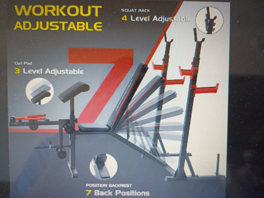 OPPSDECOR 900LBS WEIGHT BENCH